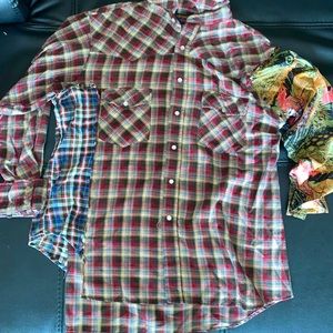 XL THRIFT FLIP FLANNEL